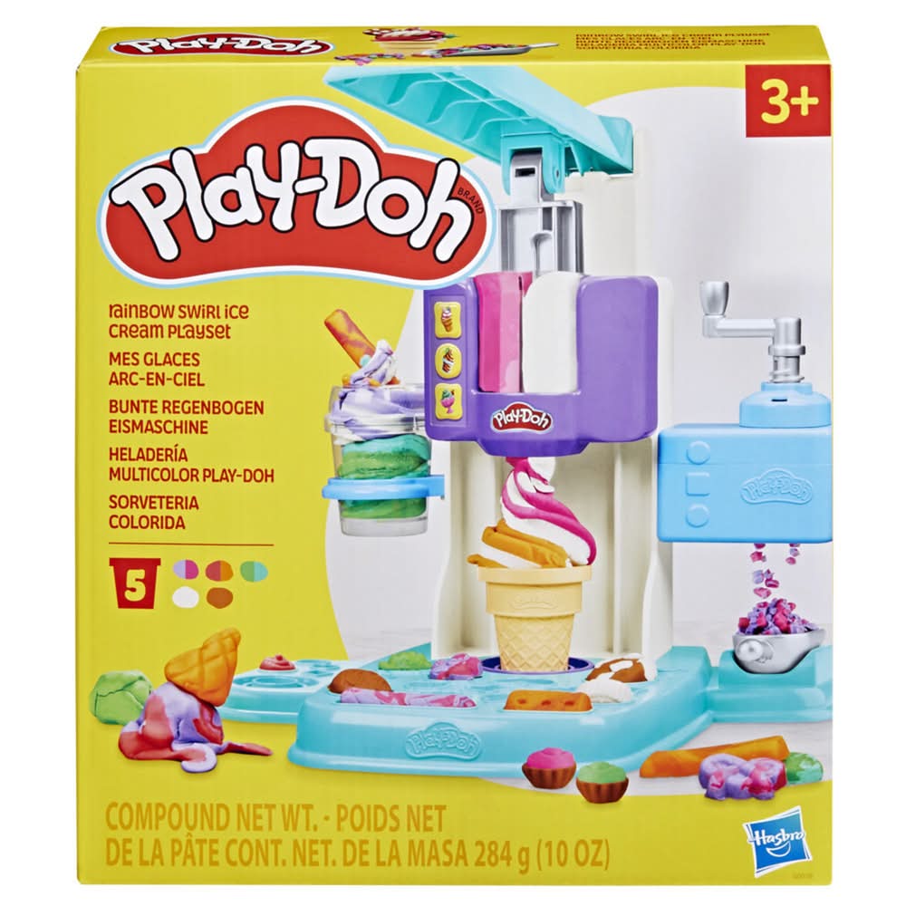 Play-Doh · Heladería multicolor para niños mayores de 3 años