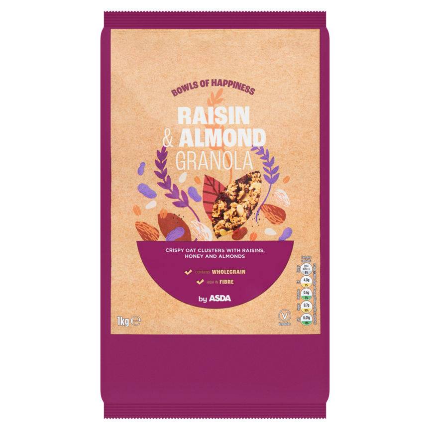 Asda Raisin & Almond Granola 1kg