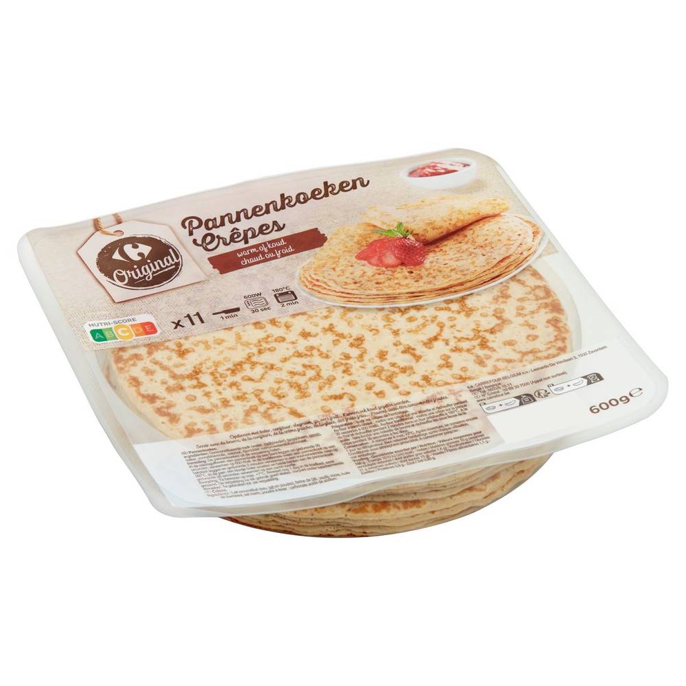 Carrefour Original Pannenkoeken 11 Stuks 600 g