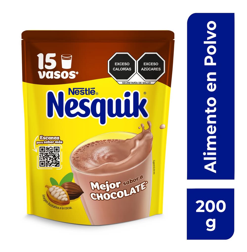 Nesquik · Bebida en polvo, chocolate (200 g)
