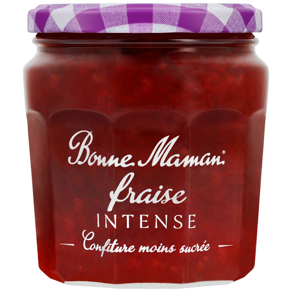 Bonne Maman - Confiture de fruits intense moins sucrée (fraise)