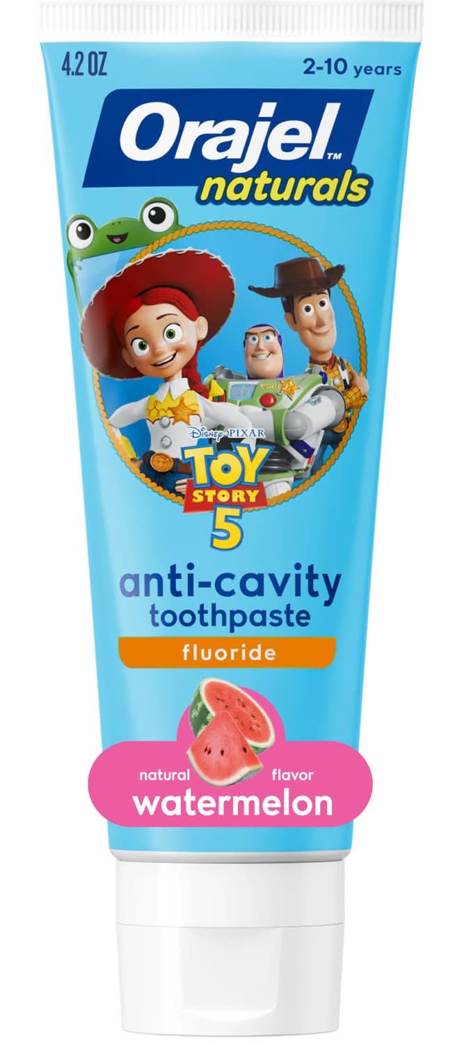 Orajel Kids Paw Patrol Anti Cavity Fluoride Toothpaste, Fruity Bubble (4.2 oz)