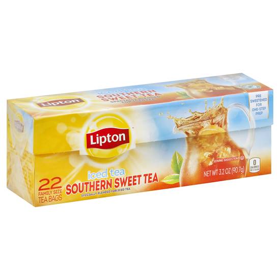 Lipton Southern Sweet Iced Tea Bags (22 ct, 3.2 oz) (southern sweet)