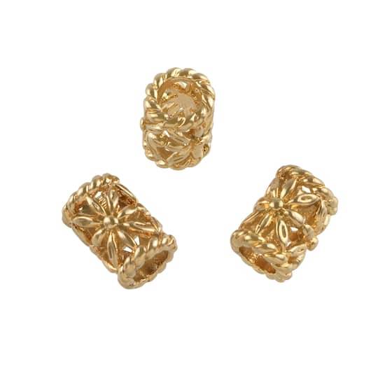 Filigree Tube Spacer Beads, 20Ct. By Bead Landing