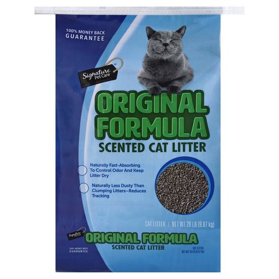 Signature Pet Care Cat Litter Scented