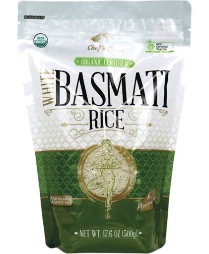 Chef's Choice Organic Basmati Rice (500g)