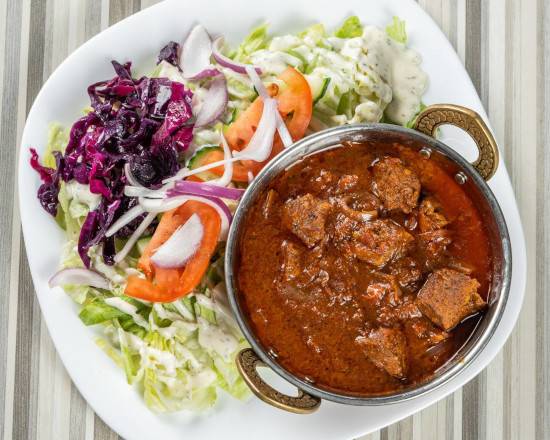 Beef Karahi Dinner