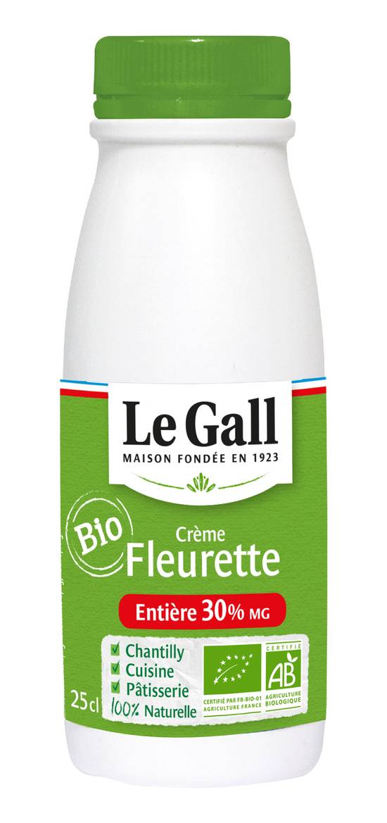 Le Gall - Crème fraîche fleurette biologique