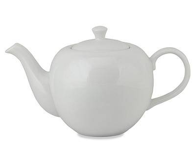 10 Strawberry Street 40 Oz. Bliss Ceramic Teapot, White