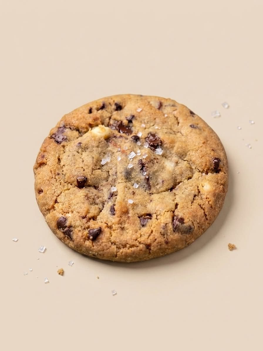 Maxi Cookie Chocolat blanc, noix de macadamia