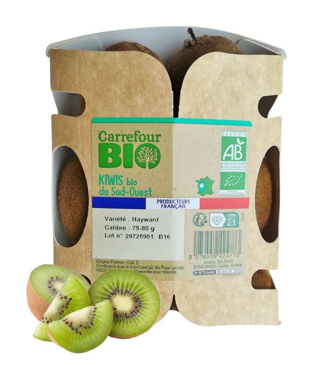 Carrefour Bio - Kiwis hayward