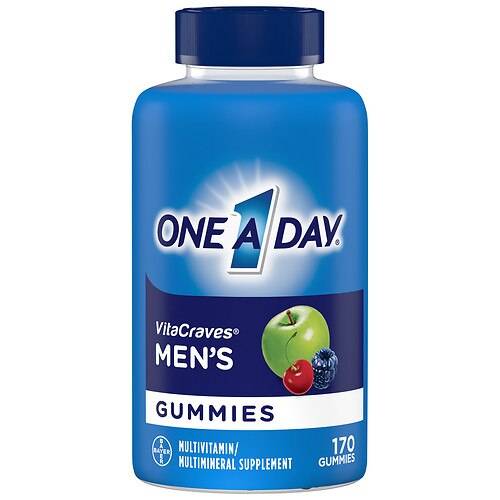 One A Day VitaCraves Men's Multivitamin Gummies - 170.0 ea