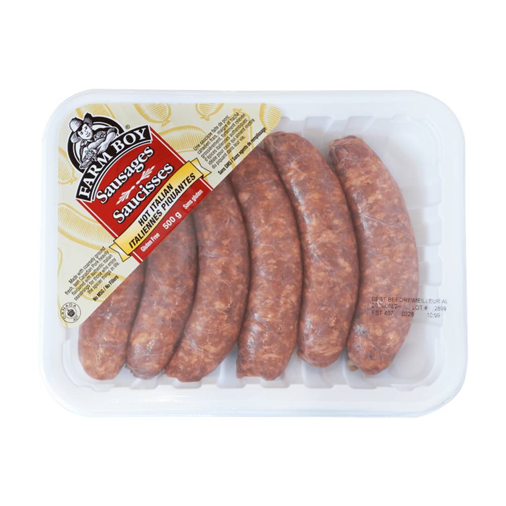 Farm Boy™ Hot Italian Sausages (500 g)