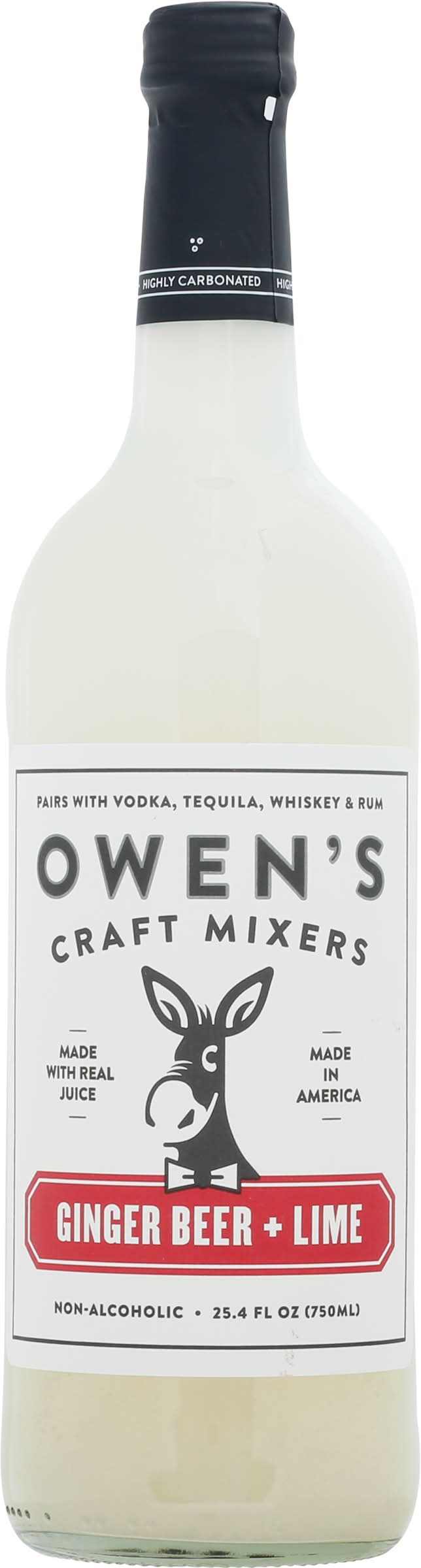 Owen's Craft Mixers Ginger Beer Lime (25.4 fl oz)