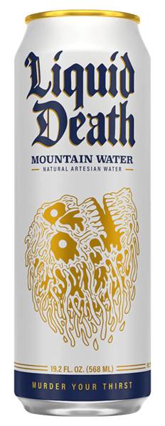 Liquid Death Mountain Water 19.2oz