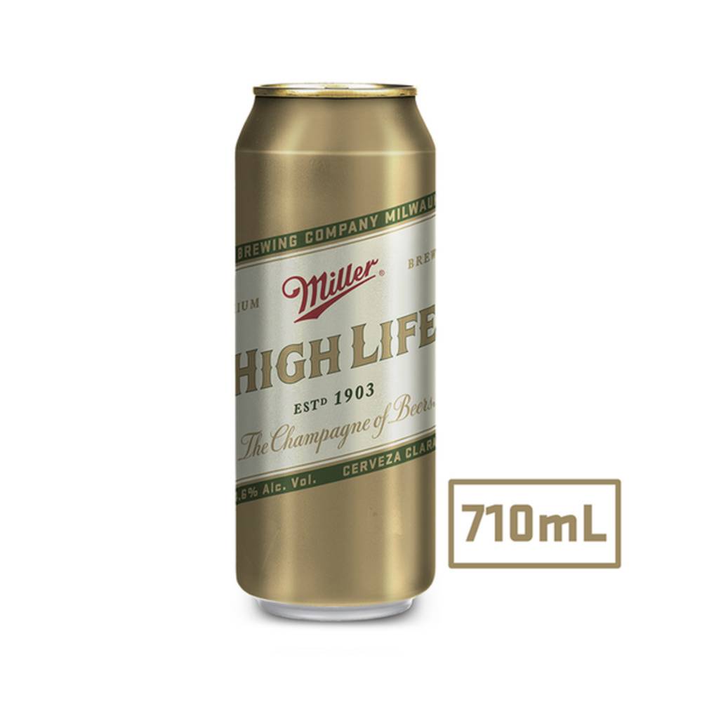 Miller · Cerveza clara (710 ml)