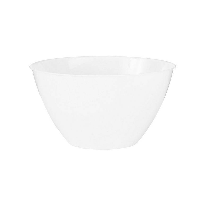 Party City Plastic Bowl (unisex/small/white)