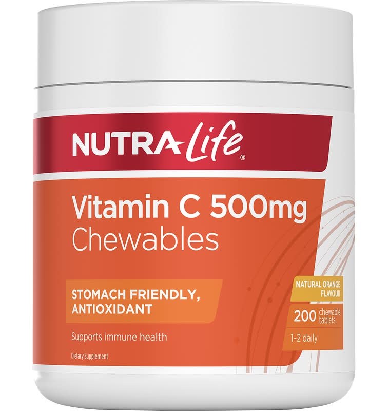 Nutra-Life Vitamin C 500mg Tablets 200s