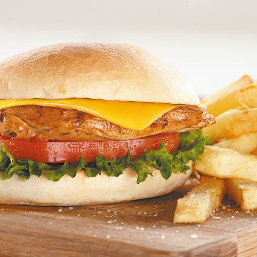 Chicken Burger + Cheese