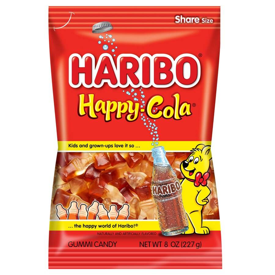 Haribo Happy-Cola Gummi Candies Share Size