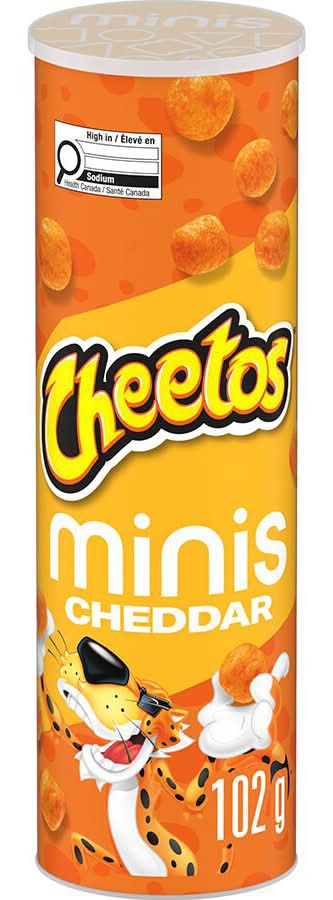 Cheetos Mini Bite Snacks, Cheddar (102 g)