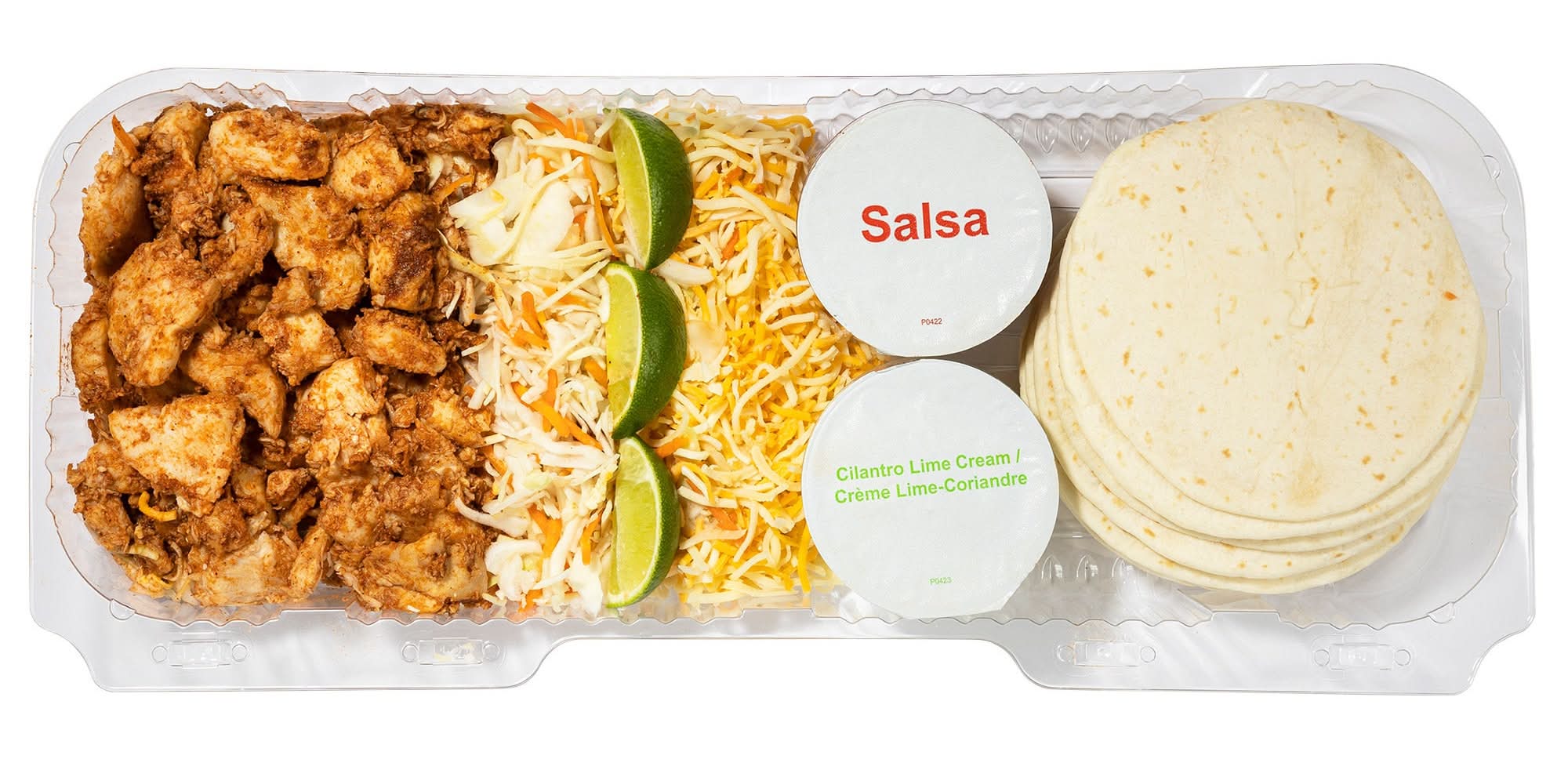 Tacos Au Poulet, 1,26 Kg / Chicken Tacos, 1.26 Kg