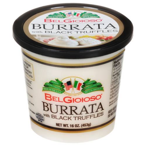 BelGioioso - Burrata with Black Truffles - 16 oz