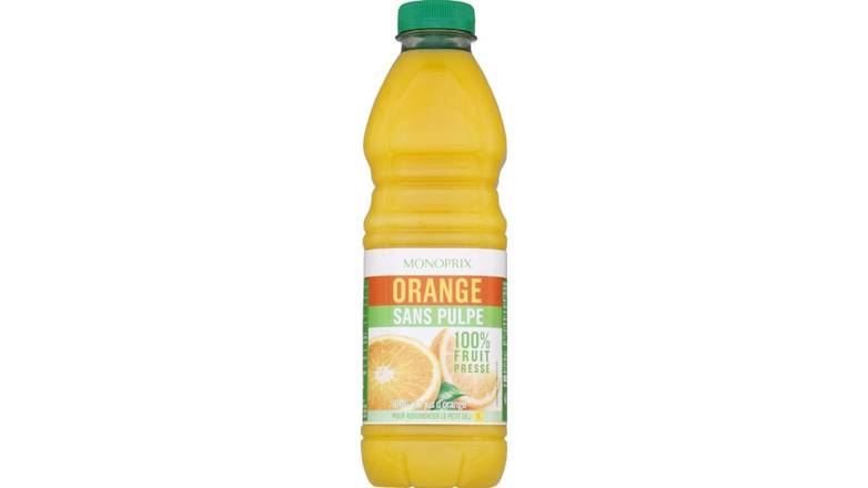 Monoprix - Jus sans pulpe (1 L) (orange)