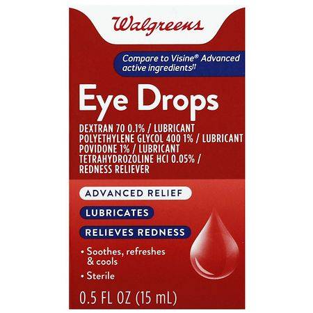 Walgreens Maximum Eye Drops (0.5 oz)