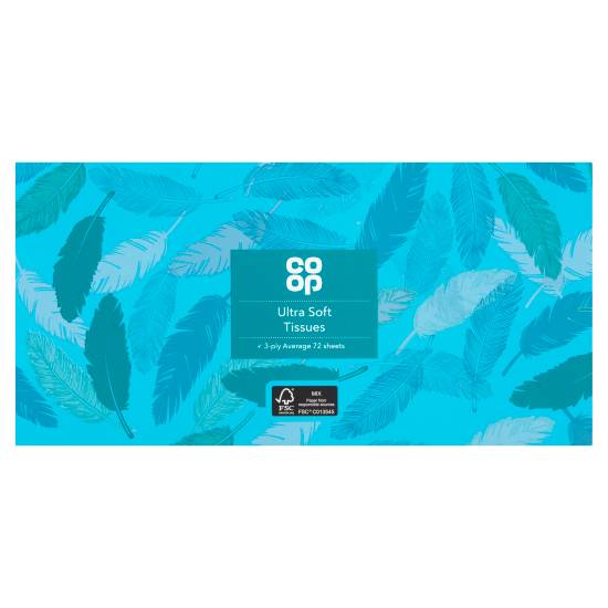 Co-op Ultra Soft Tissues (72 pack)