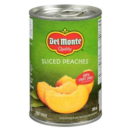 Del Monte Peach Slices in Fruit Juice (398 ml)