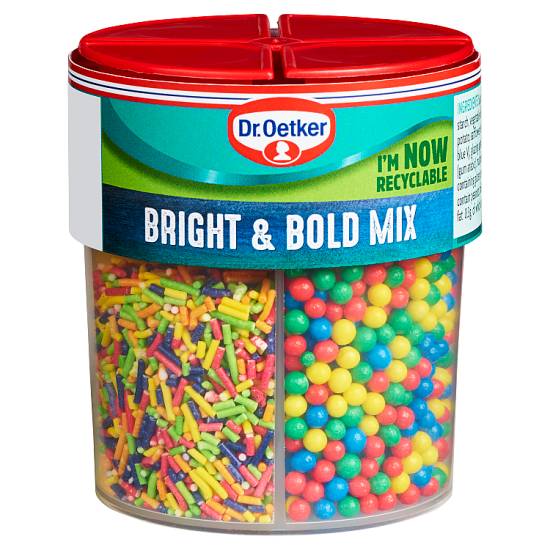 Dr. Oetker Bright & Bold Sprinkles Mix (109g)