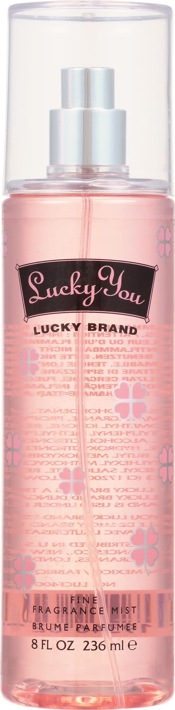 Lucky Brand Women's Lucky You Fine Fragrance Mist, Fresh Floral (8 fl oz)