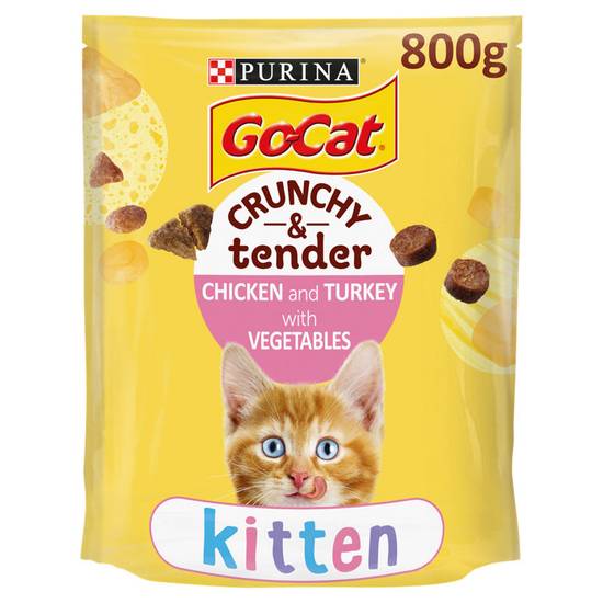 Go-Cat® Crunchy & Tender Kitten 800g