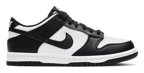 black and white dunks size 6