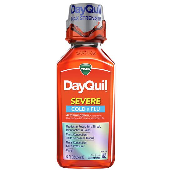 Vicks Dayquil Max Strength Severe Cold & Flu