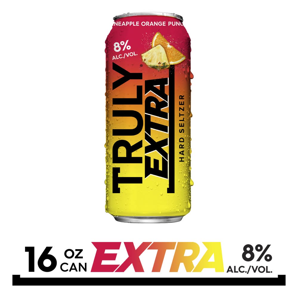 Truly Pineapple Orange Punch Hard Seltzer (16 fl oz)