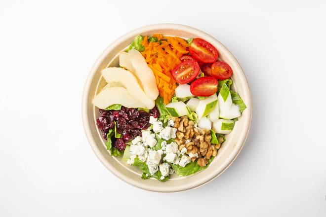 Cranberry Pear Walnut Salad.