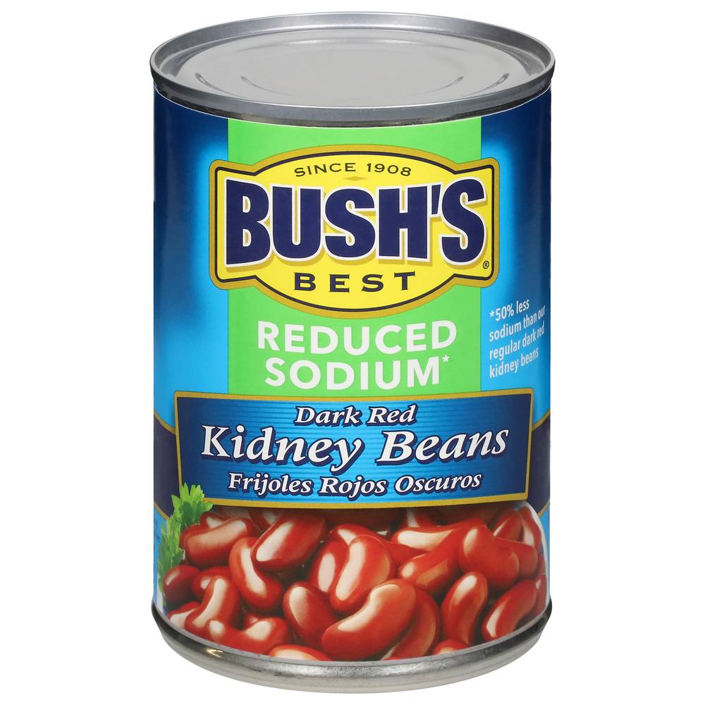 Bush's Best Reduced Sodium Dark Red Kidney Beans (1 lbs)