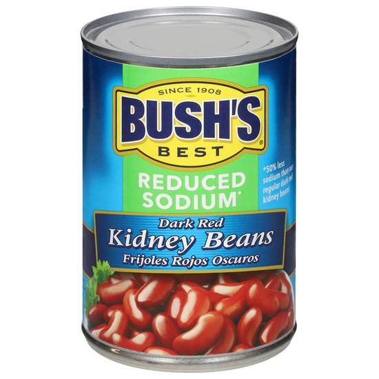 Bush's Best Reduced Sodium Dark Red Kidney Beans