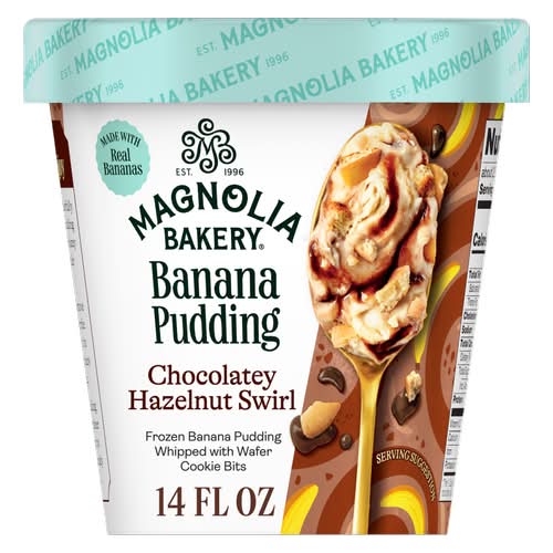 Magnolia Bakery Banana Pudding, Chocolatey Hazelnut Swirl (14 fl oz)