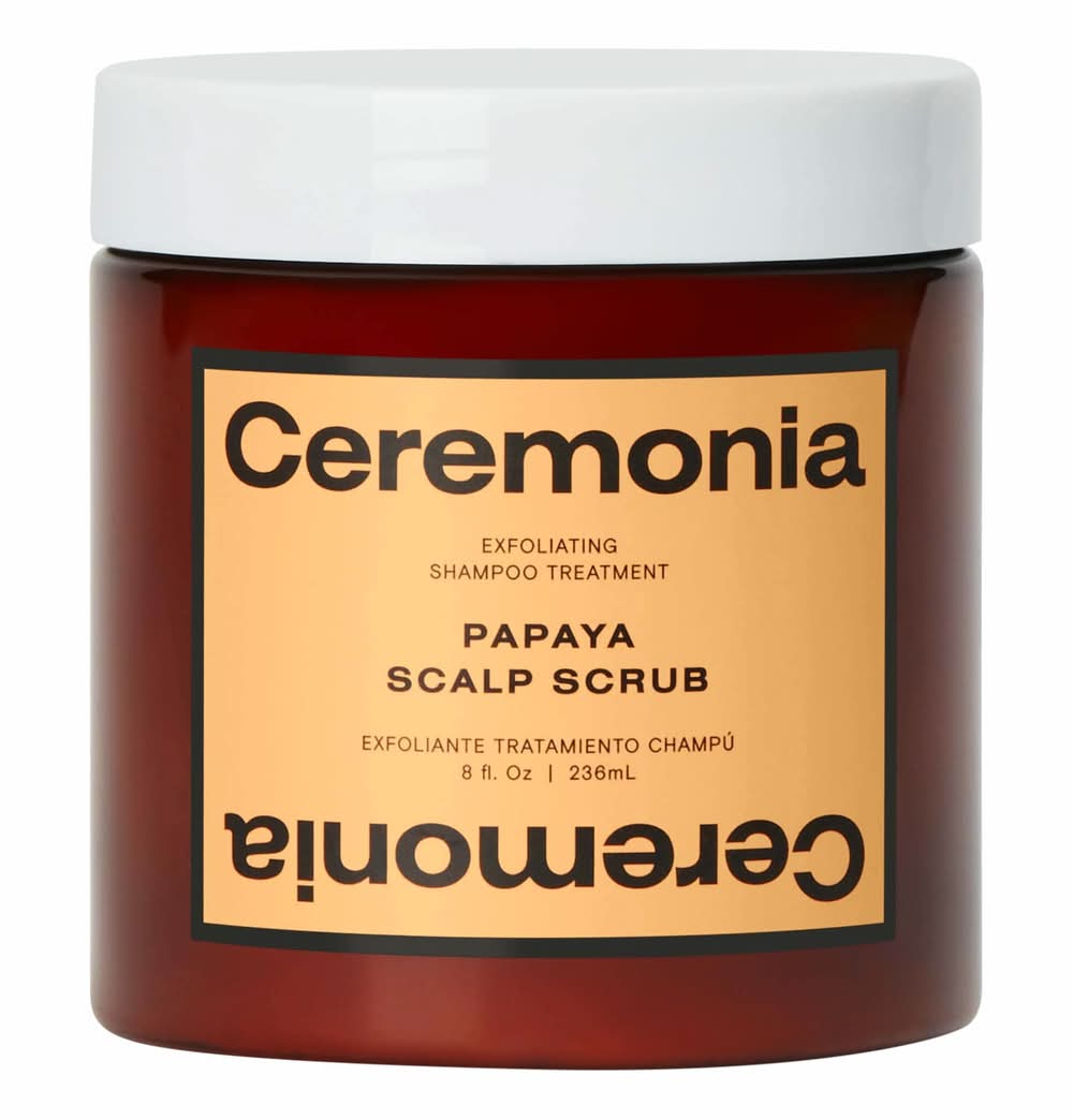 Ceremonia Papaya Scalp Scrub Shampoo 8 oz / 236 mL