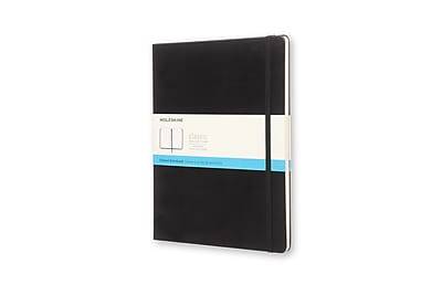 Moleskine Professional Dotted Notebook, 7.5 In X 10 In, Black