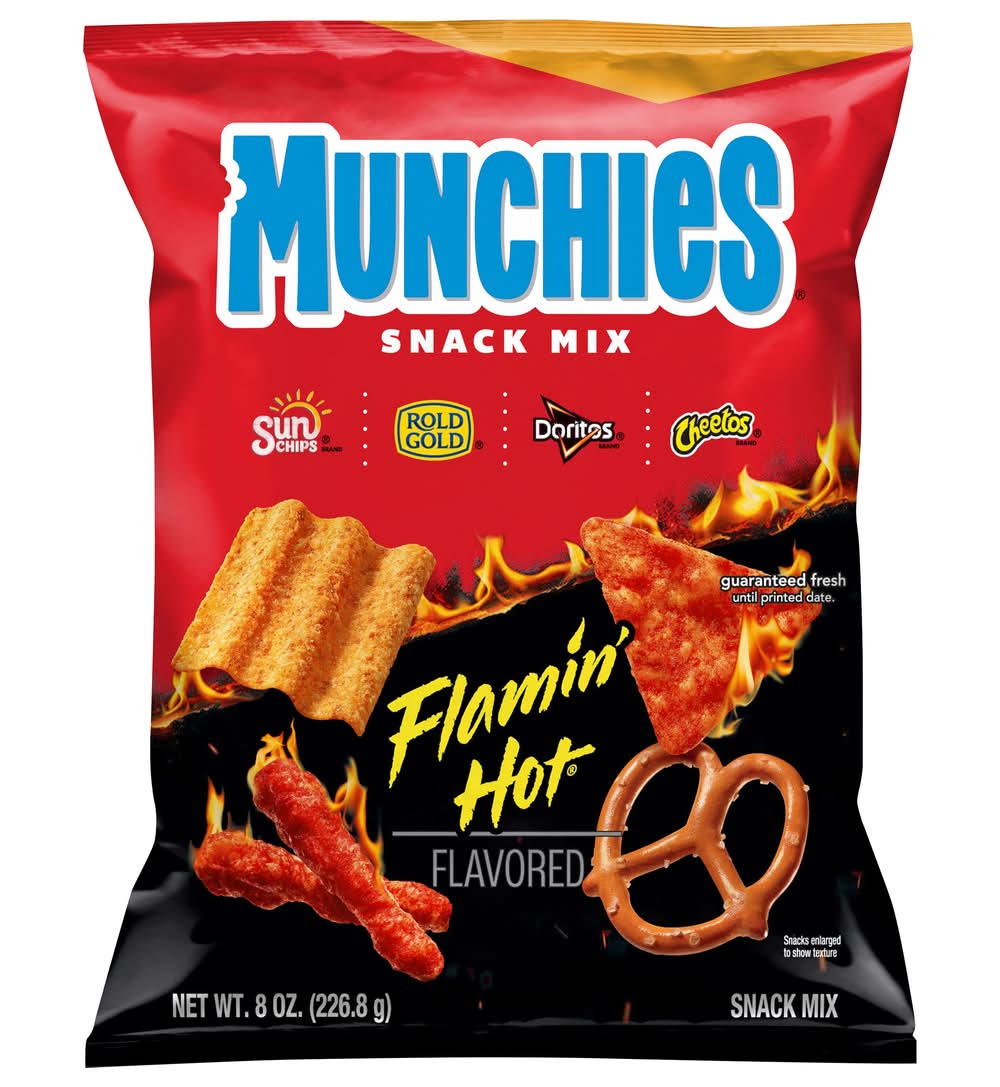 Munchies Snack Mix, Flamin' Hot (8 oz)