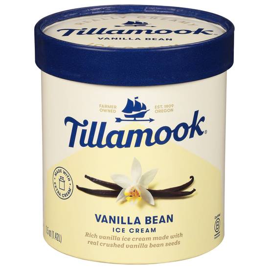 Tillamook Vanilla Bean Ice Cream
