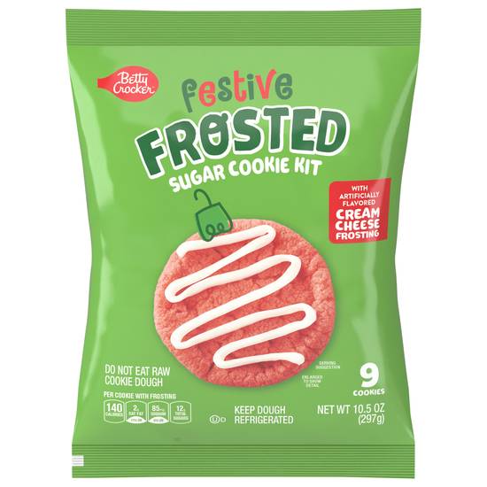 Betty Crocker Festive Frosted Sugar Cookie Kit