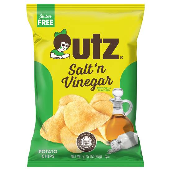 Utz Gluten Free Potato Chips ( salt'n vinegar)