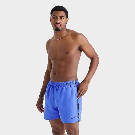 Men'S Nike Swim Tape Volley Shorts (Large)