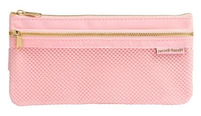 Russell+Hazel Pencil Pouch Consciously Curated Blush, 8.25x3.625 in