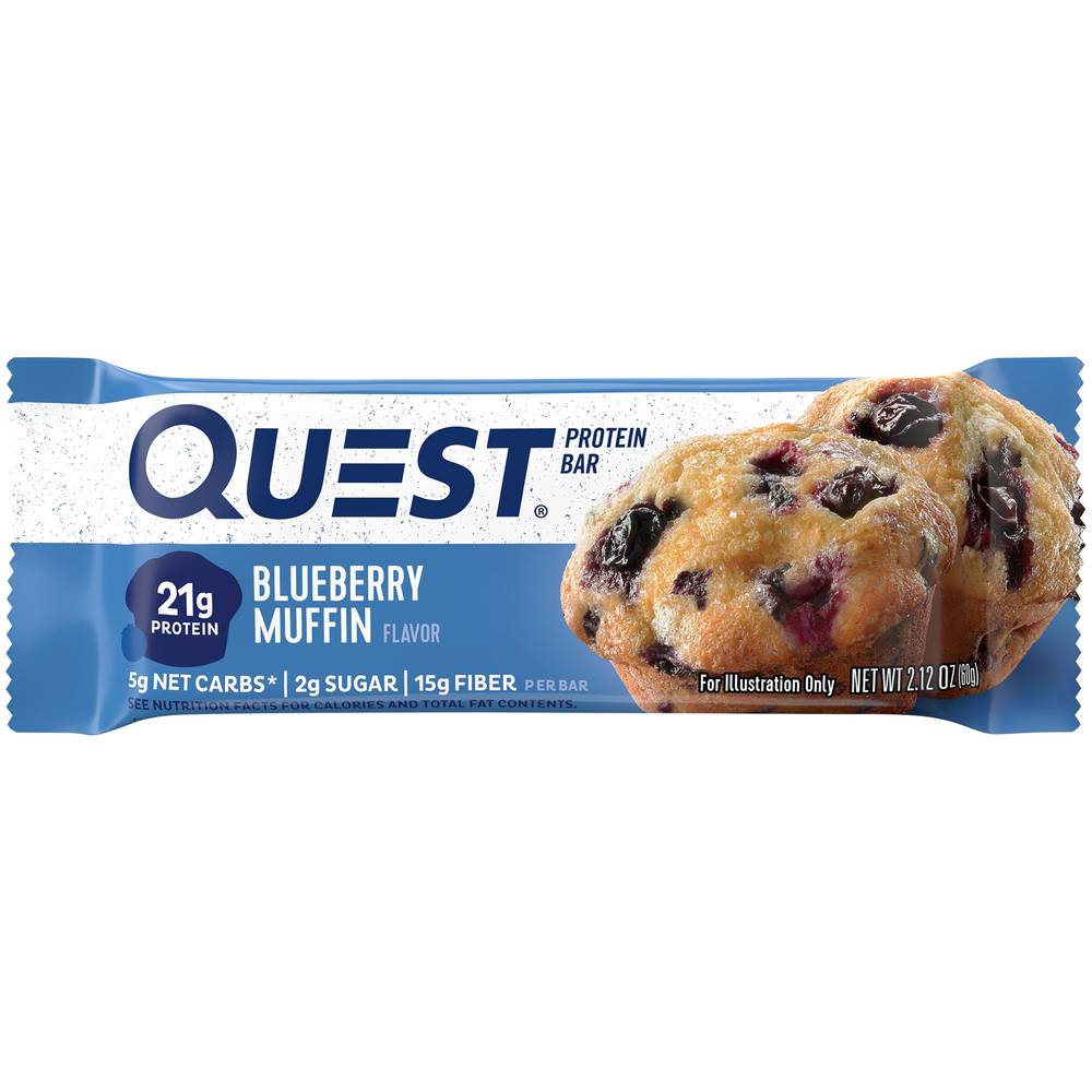 Quest Protein Bar (blueberry muffin)